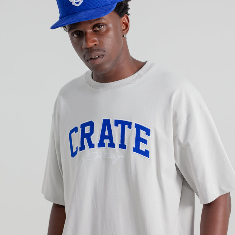 Crate Varsity Box Fit T-Shirt