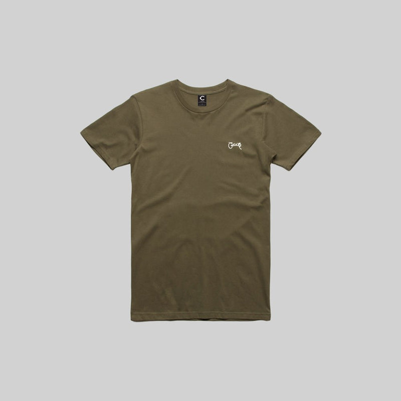 Mens Stamp T-Shirt Army