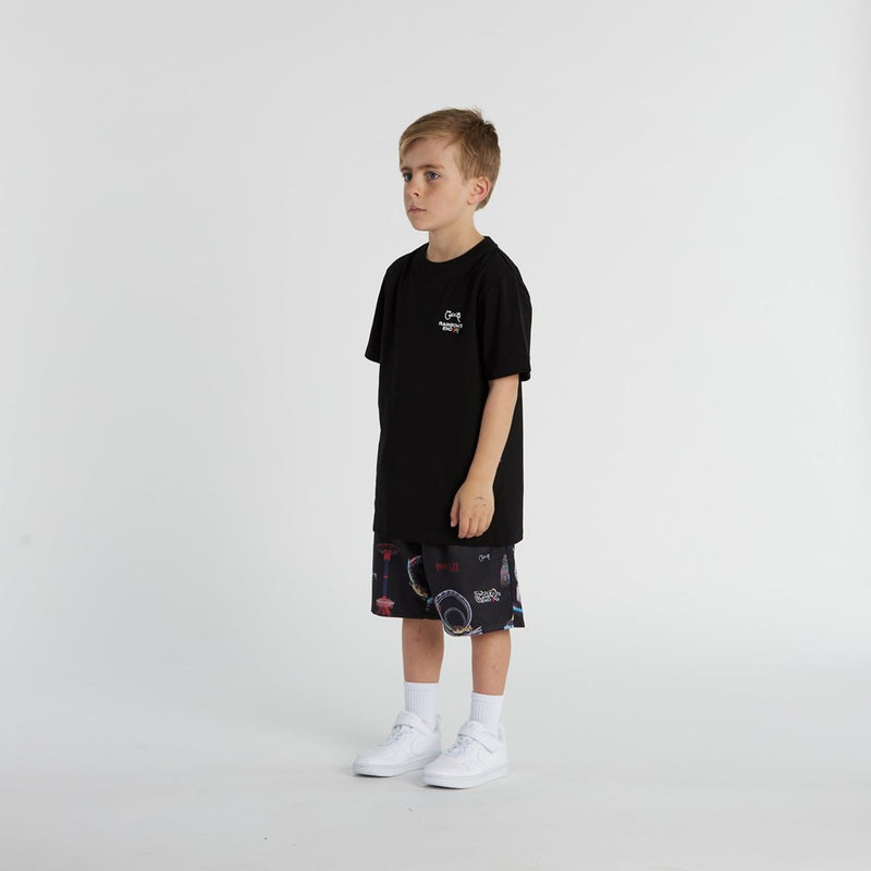 KID'S CRATE X RAINBOWS END PARTY SHORTS