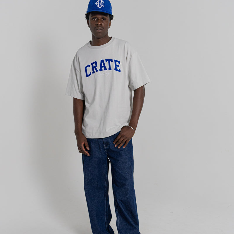 Crate Varsity Box Fit T-Shirt