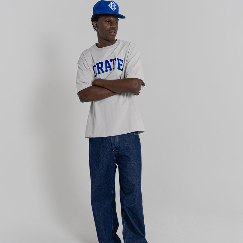 Crate Varsity Box Fit T-Shirt