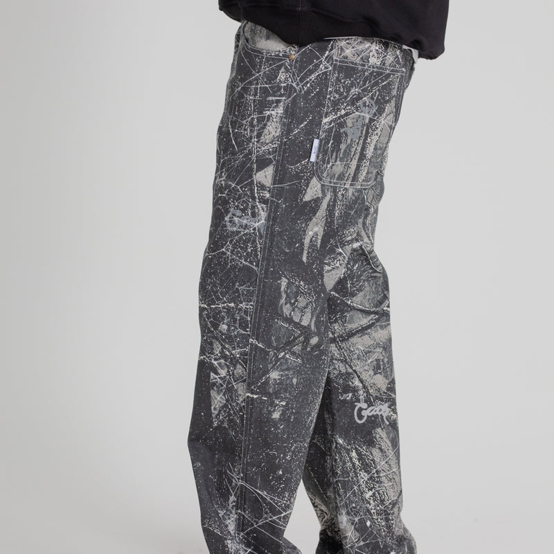 CRATE BAGGY BARRY TREE CAMO 2.0 DENIM