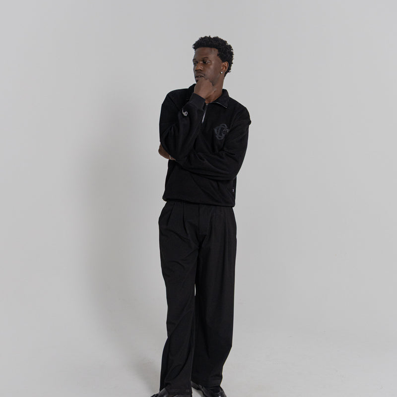 Crate 1/4 Zip Up Box Crew