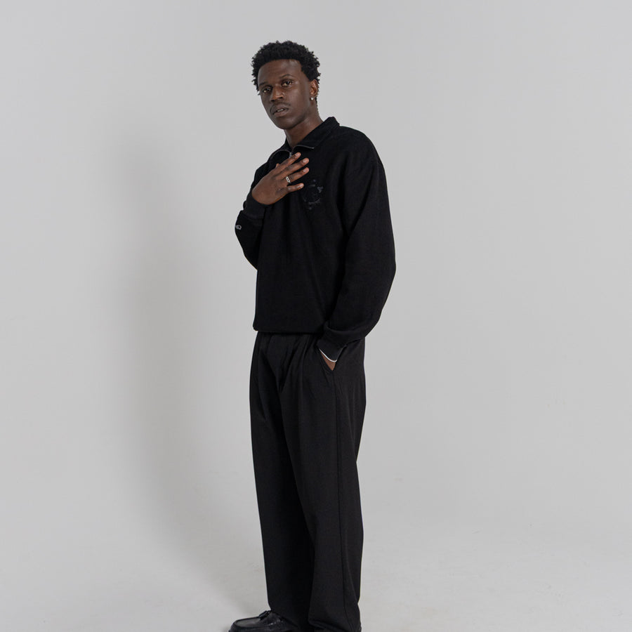 Crate 1/4 Zip Up Box Crew