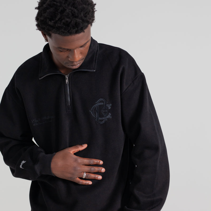 Crate 1/4 Zip Up Box Crew