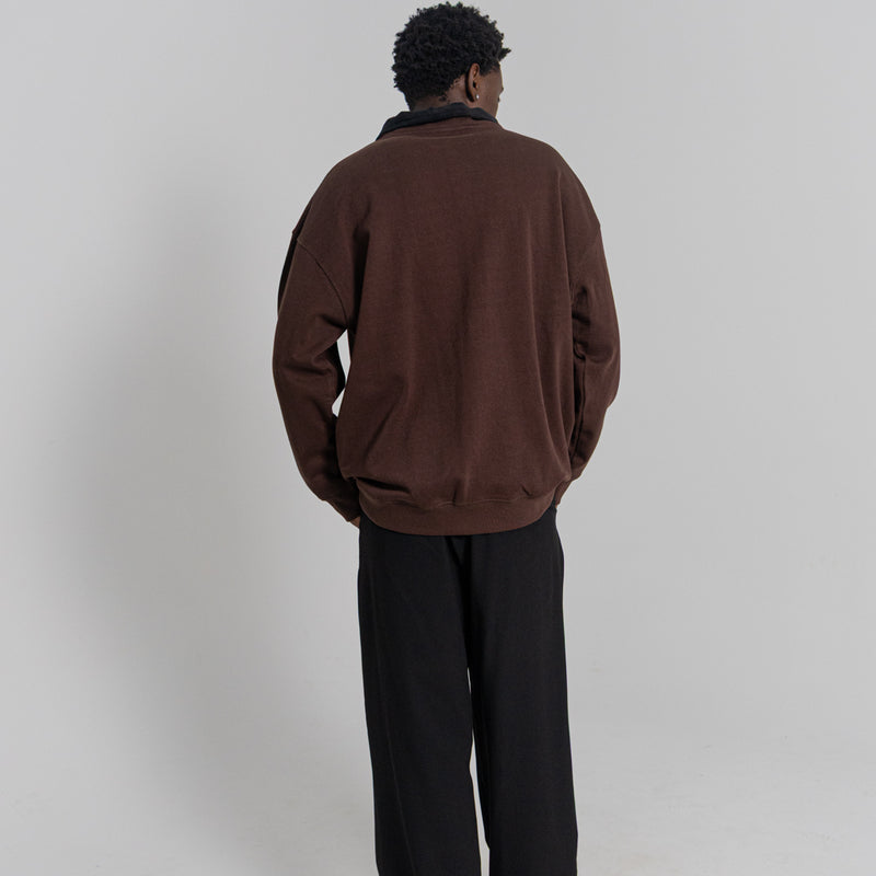 Crate 1/4 Zip Up Box Crew