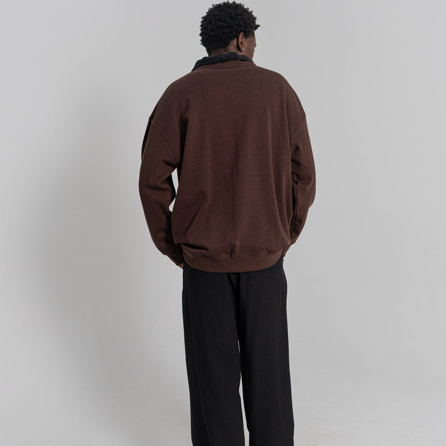 Crate 1/4 Zip Up Box Crew