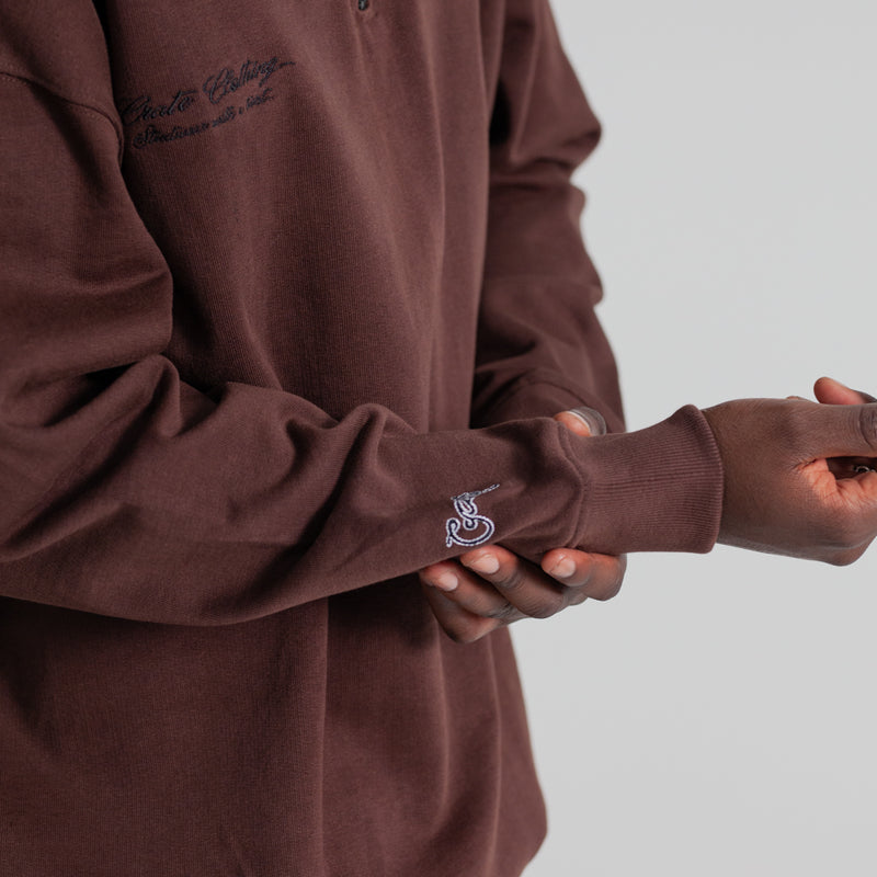 Crate 1/4 Zip Up Box Crew