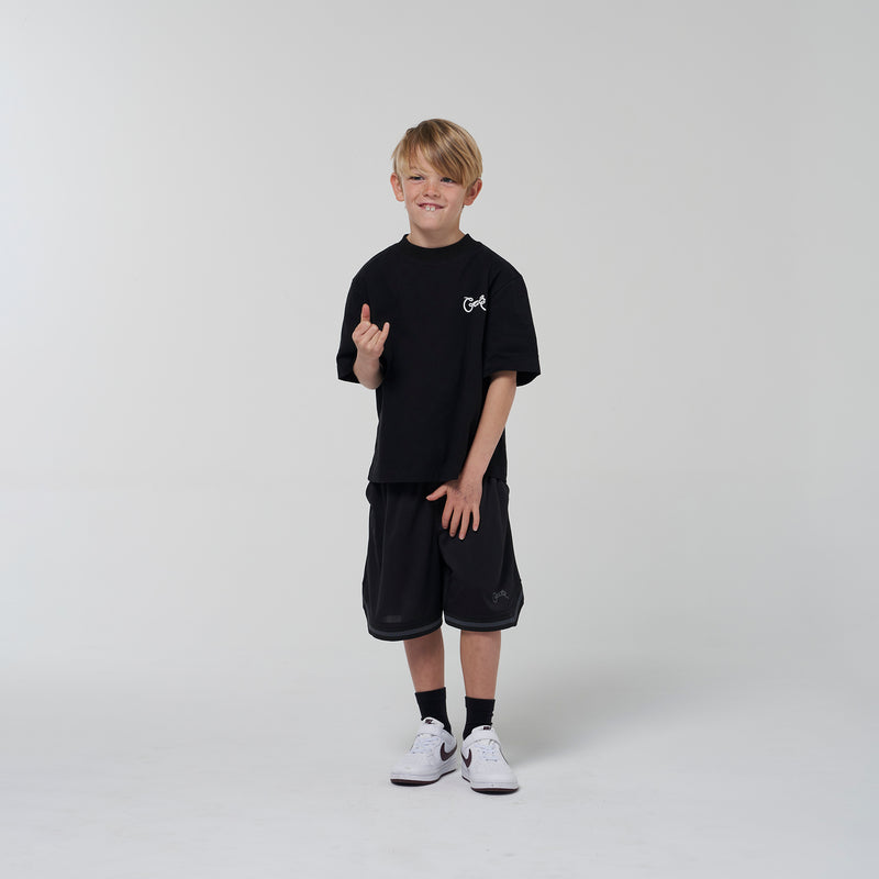 CRATE KIDS SCRIPTED BOX FIT T-SHIRT