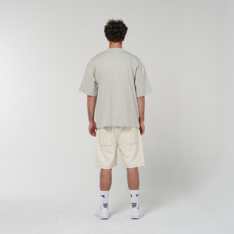 Crate Outline Varsity Box Fit T-Shirt