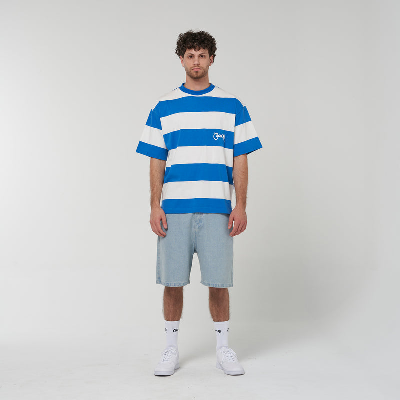 Crate Stripe Box Fit T-Shirt