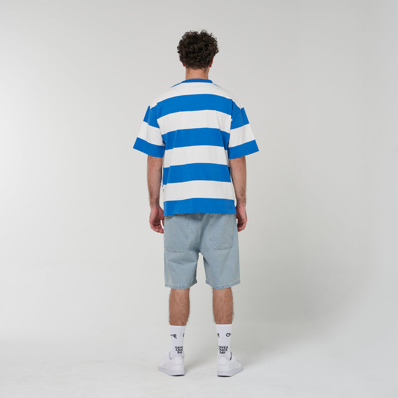 Crate Stripe Box Fit T-Shirt