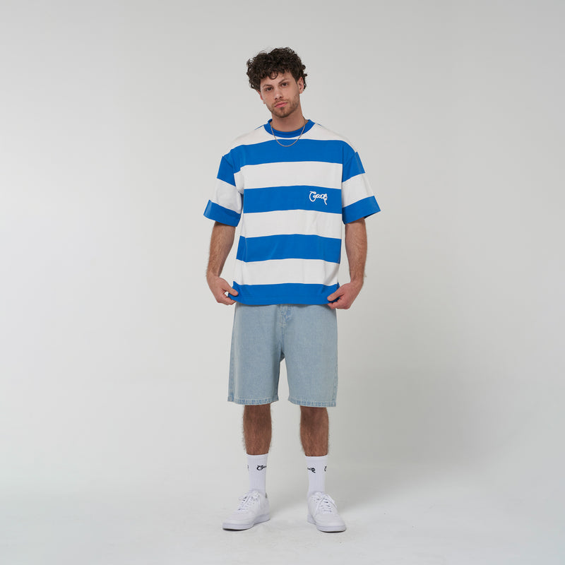 Crate Stripe Box Fit T-Shirt
