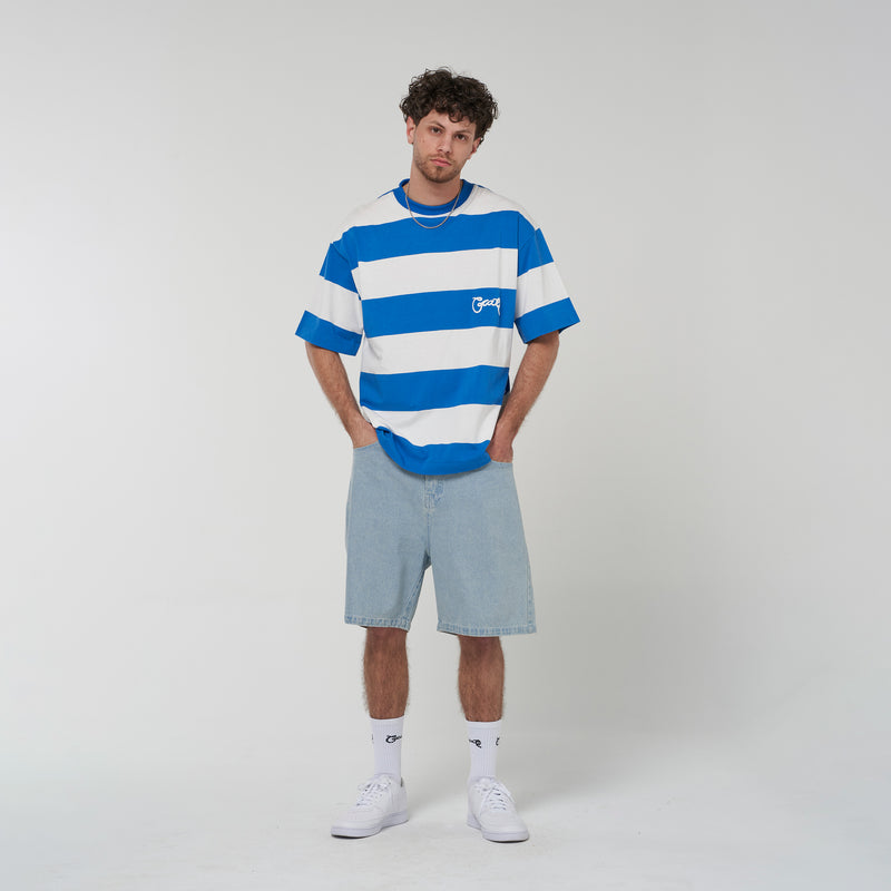 Crate Stripe Box Fit T-Shirt