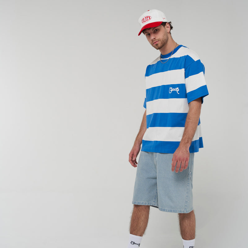Crate Stripe Box Fit T-Shirt