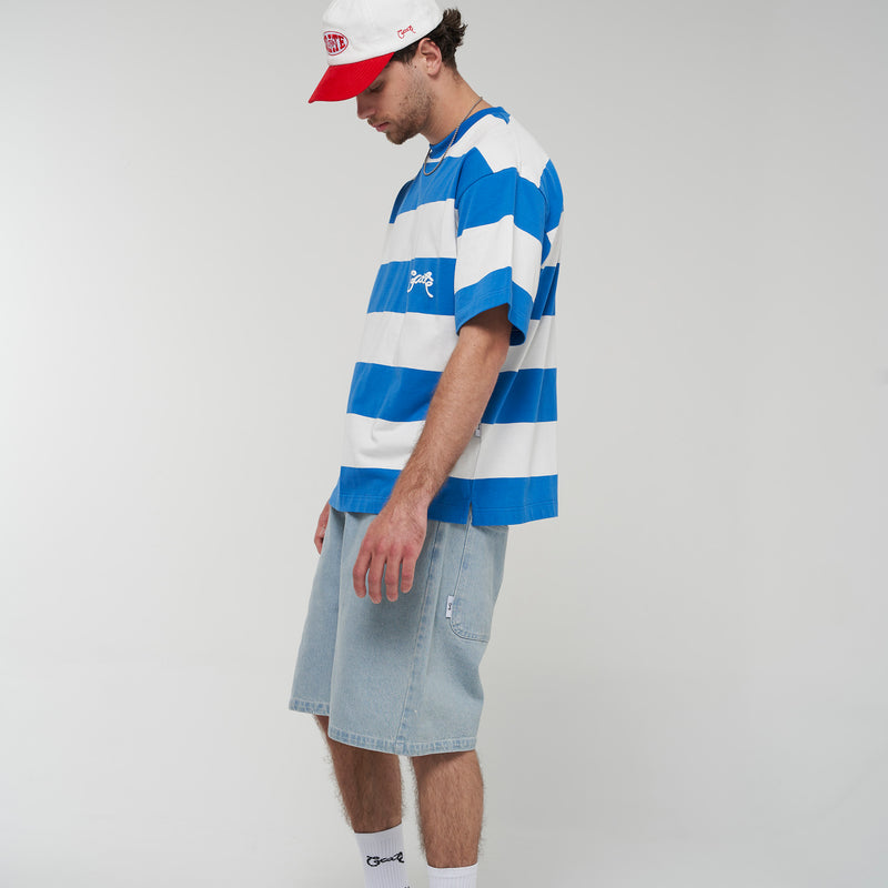 Crate Stripe Box Fit T-Shirt