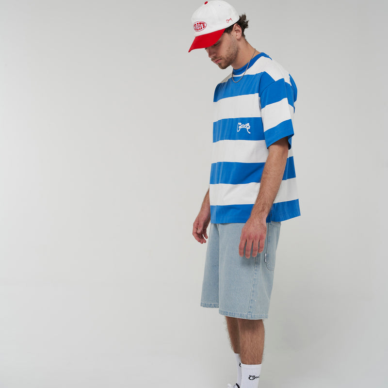 Crate Stripe Box Fit T-Shirt