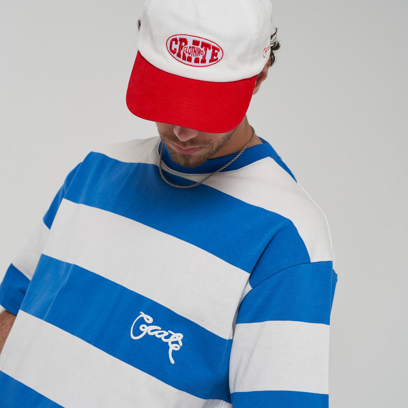 Crate Stripe Box Fit T-Shirt