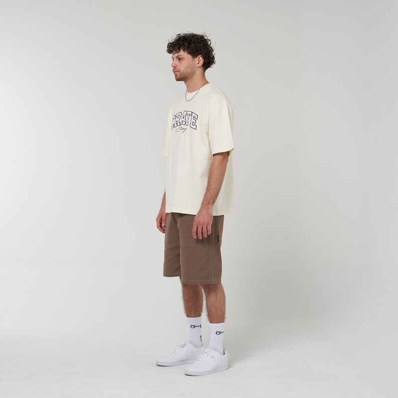 Crate Varsity Box Fit T-Shirt