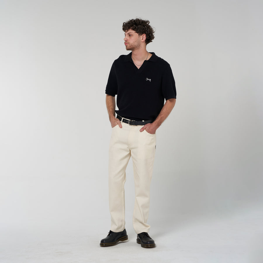 Crate Resort Knit Polo Shirt