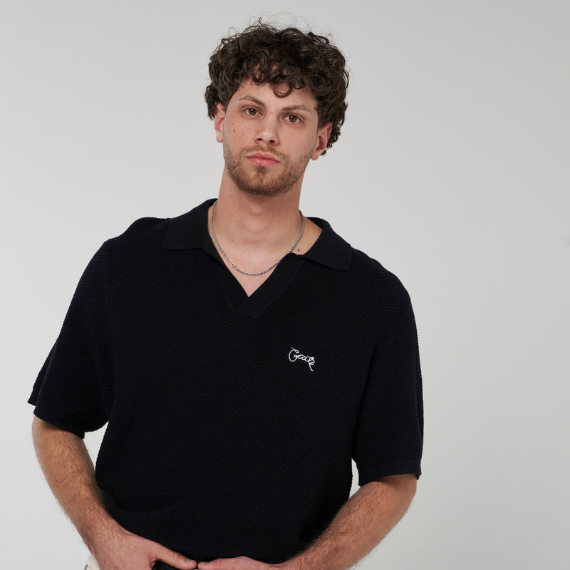 Crate Resort Knit Polo Shirt