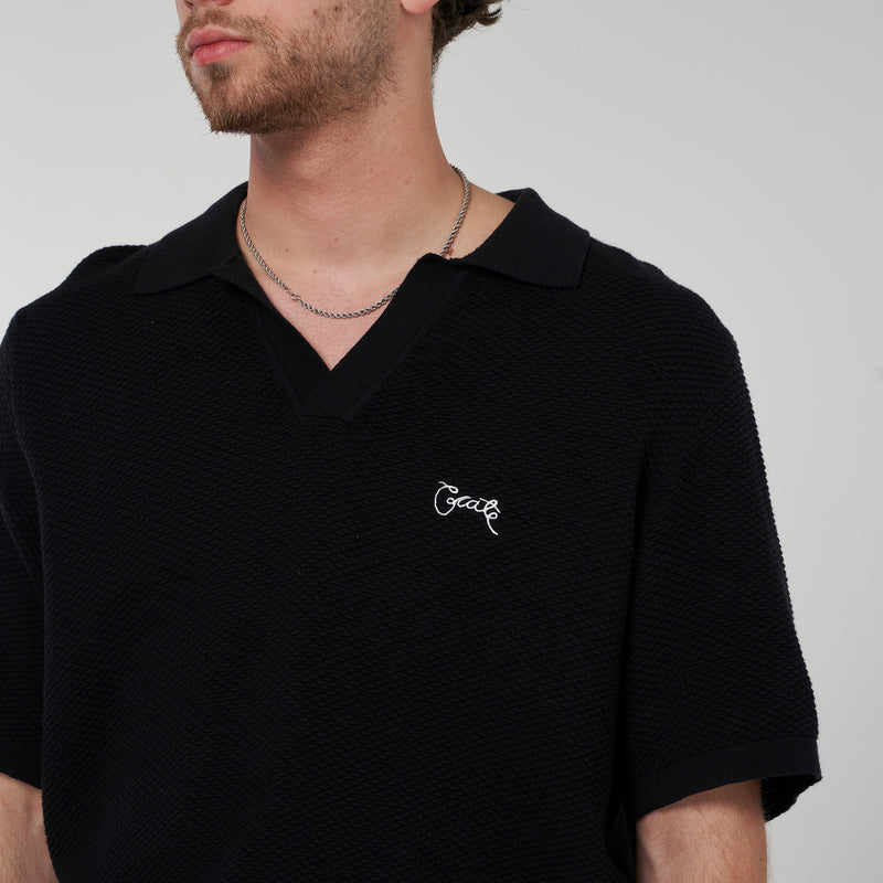 Crate Resort Knit Polo Shirt
