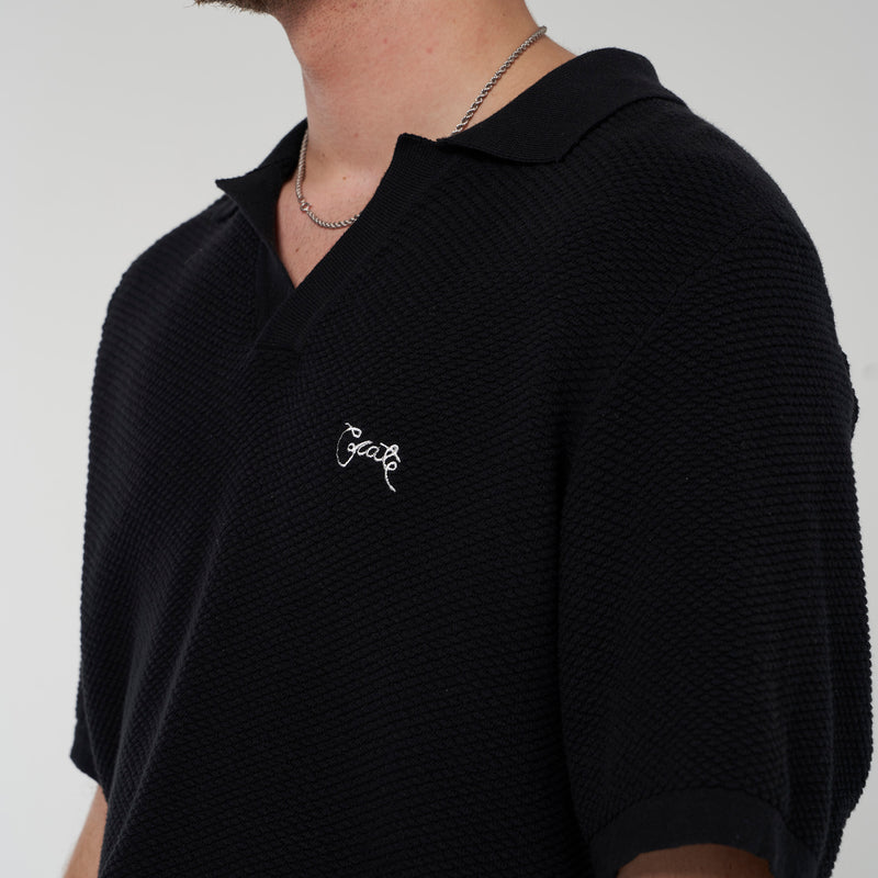 Crate Resort Knit Polo Shirt