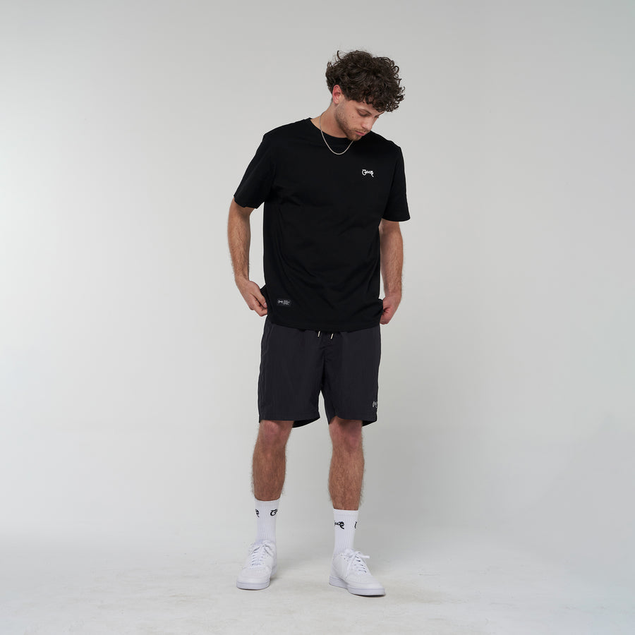 Scripted Stamp Swim Shorts