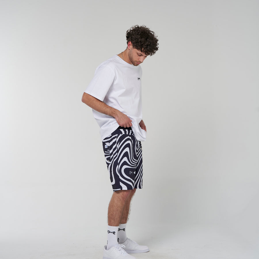 Crate Zebra Swim Shorts