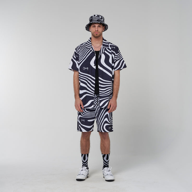 Crate Zebra Swim Shorts