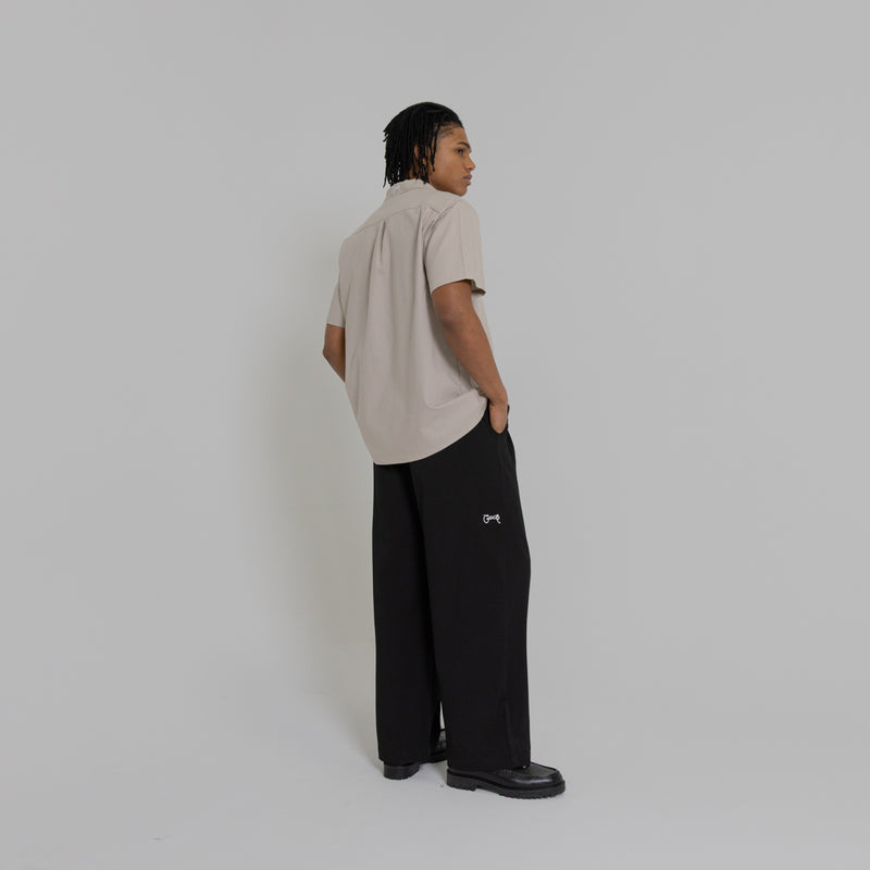 Crate Script Cuban Collar SS Shirt