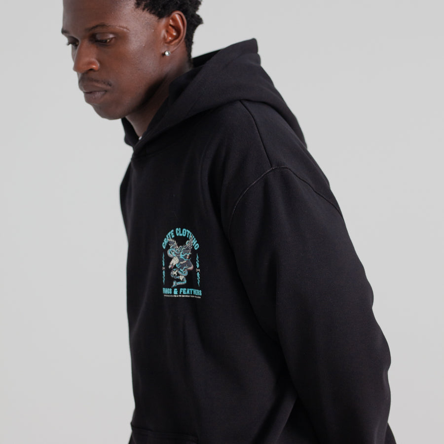 AW25 Fangs & Feathers Superfleece Hoodie