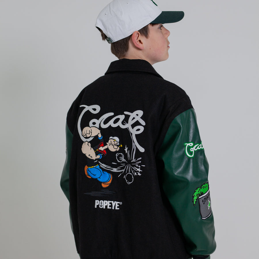 CRATE KIDS X POPEYE LETTERMAN JACKET