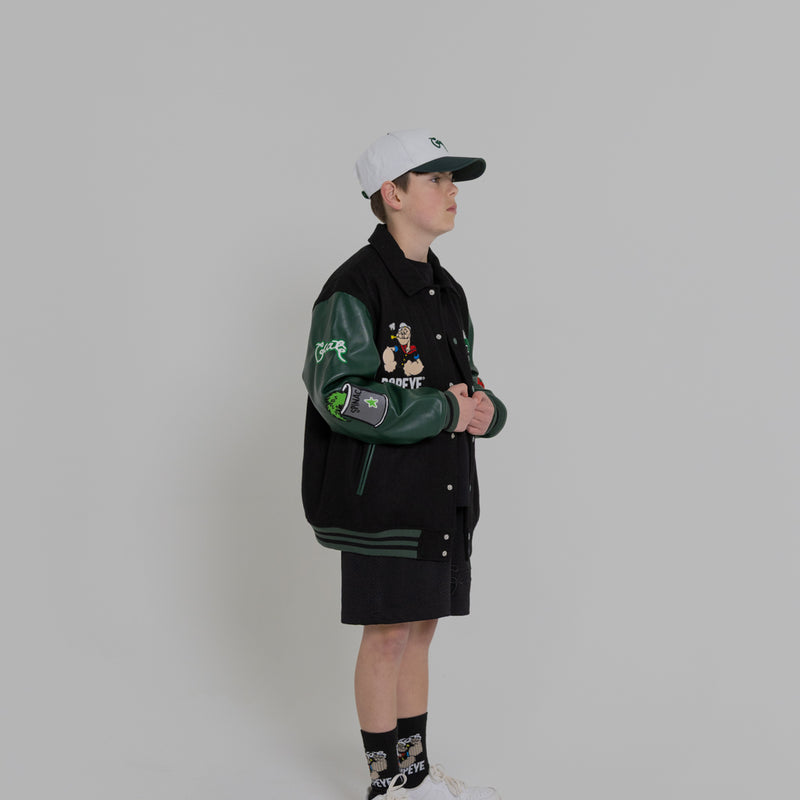 CRATE KIDS X POPEYE LETTERMAN JACKET