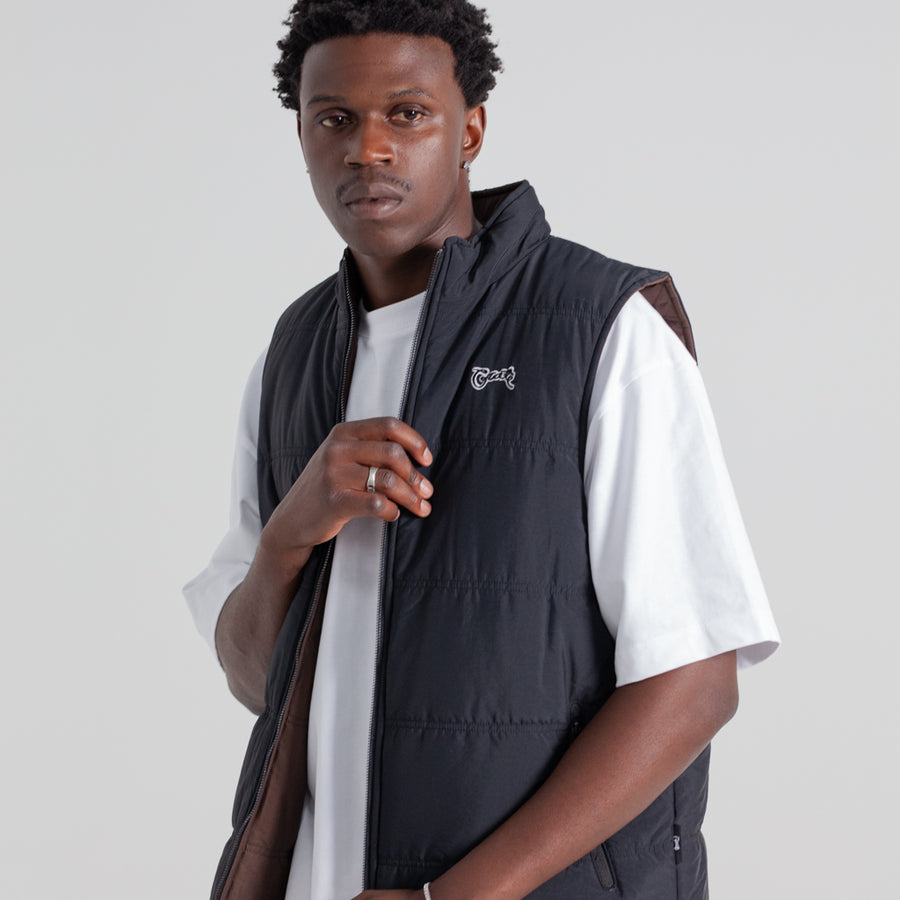 MEN'S REVERSIBLE PUFFER VEST