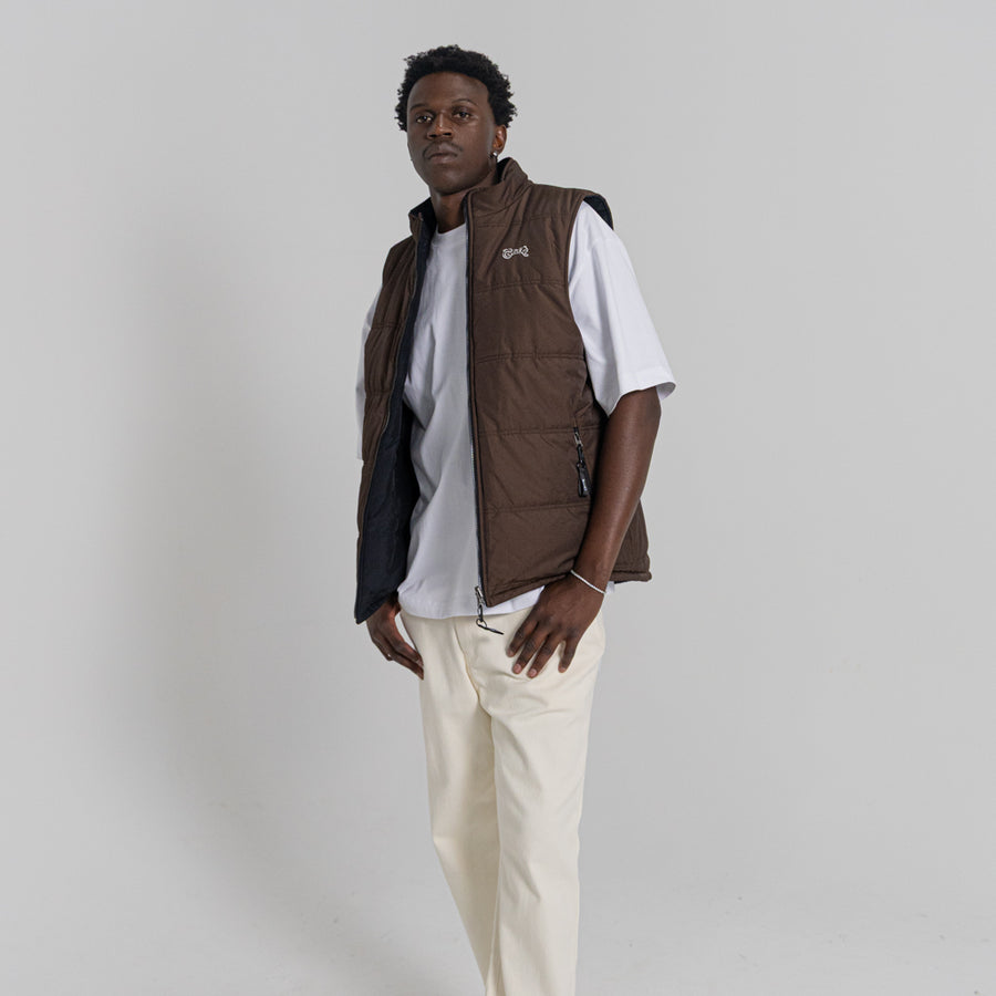 MEN'S REVERSIBLE PUFFER VEST