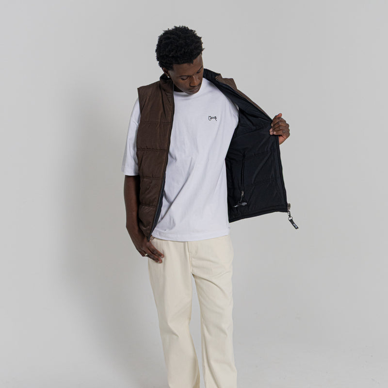 MEN'S REVERSIBLE PUFFER VEST