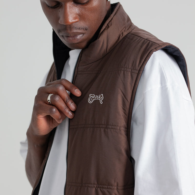 MEN'S REVERSIBLE PUFFER VEST