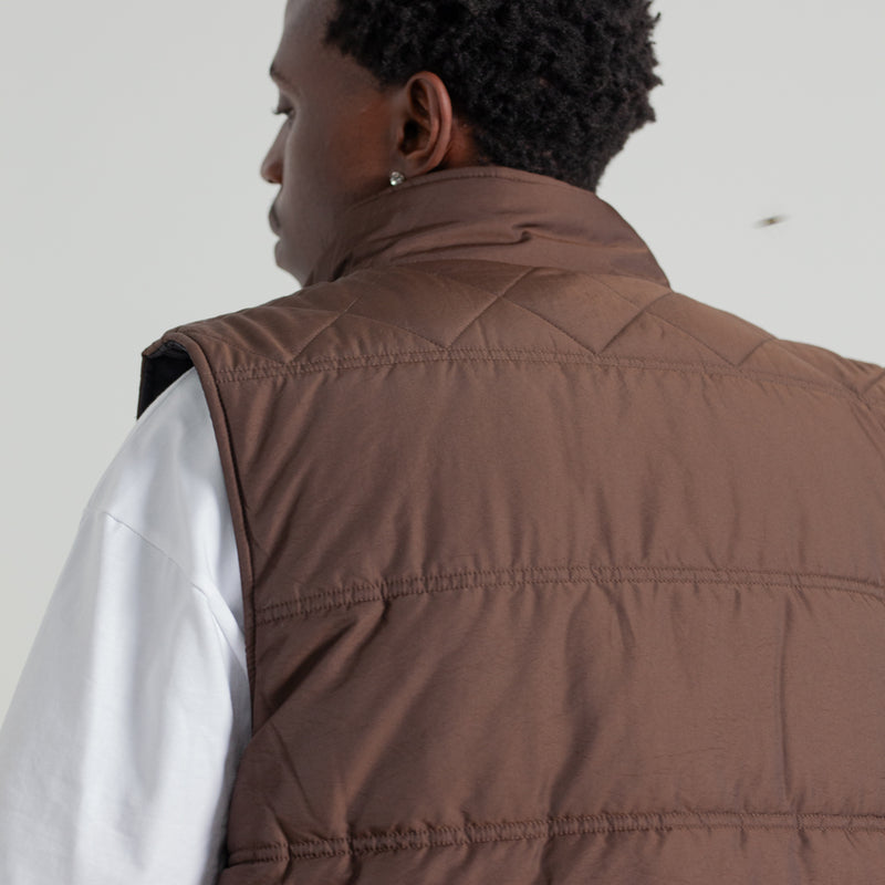 MEN'S REVERSIBLE PUFFER VEST