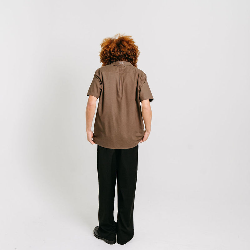 CRATE SCRIPT CUBAN COLLAR SS SHIRT