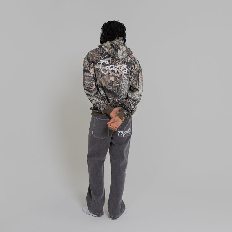 CRATE SCRIPTED BOX FIT HOODIE TREE CAMO
