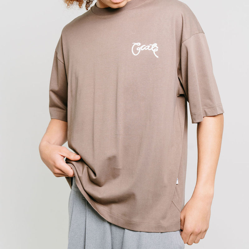 MEN'S SCRIPTED BOX FIT T-SHIRT