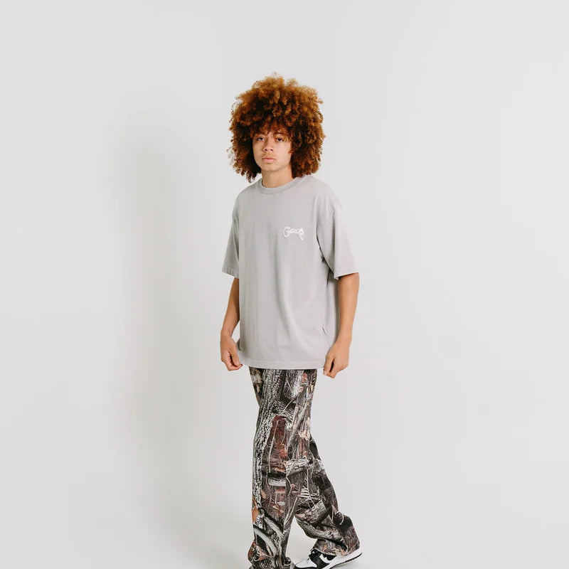 MEN'S SCRIPTED BOX FIT T-SHIRT