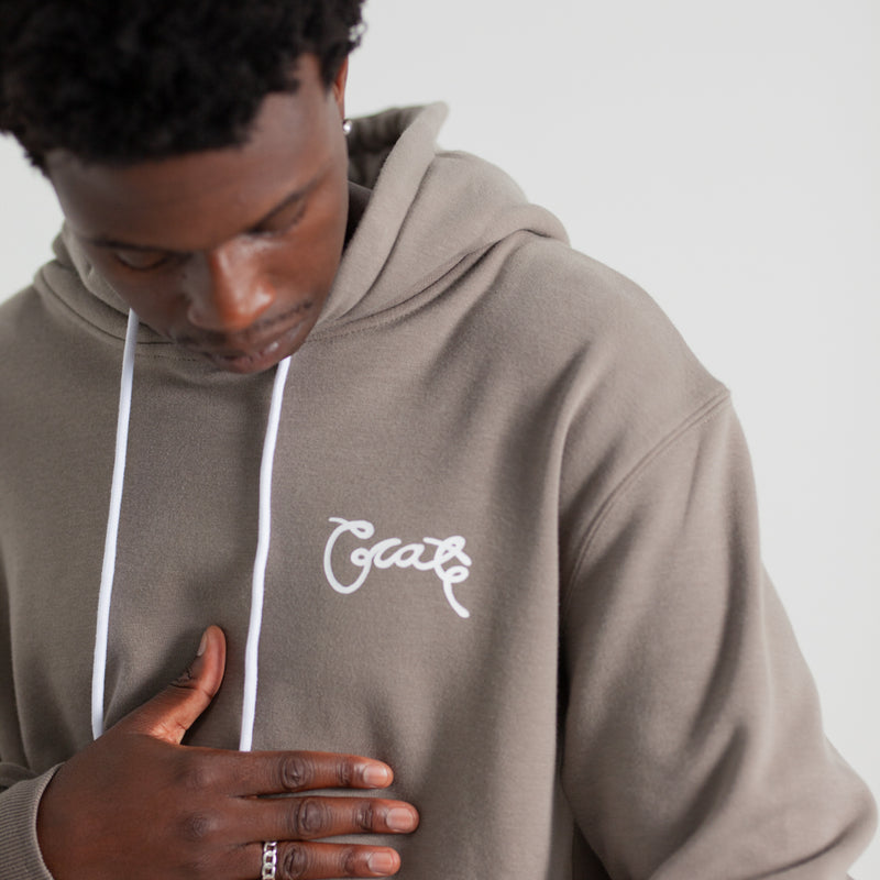 MEN'S SCRIPTED SUPERFLEECE HOODIE