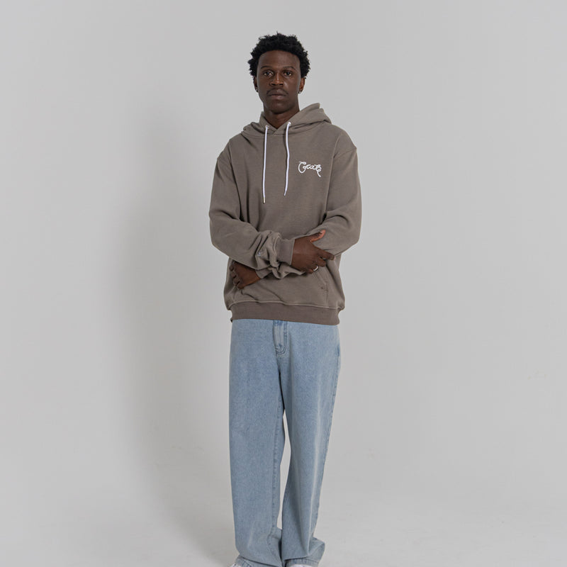 MEN'S SCRIPTED SUPERFLEECE HOODIE