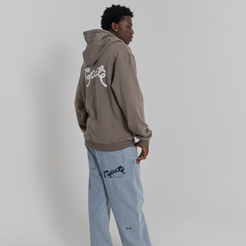 MEN'S SCRIPTED SUPERFLEECE HOODIE