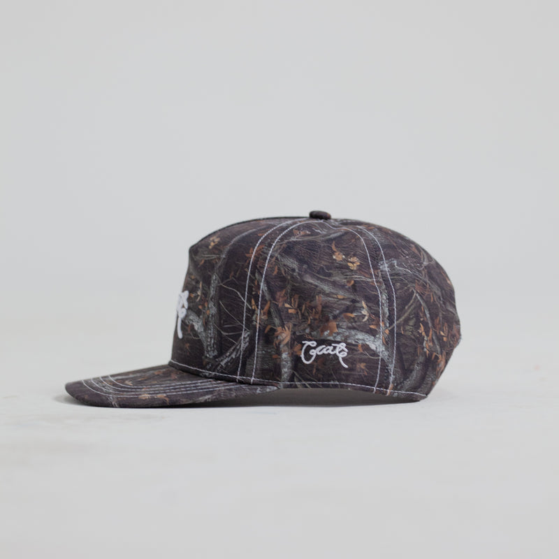 Crate Scripted Tree Camo Snap Back