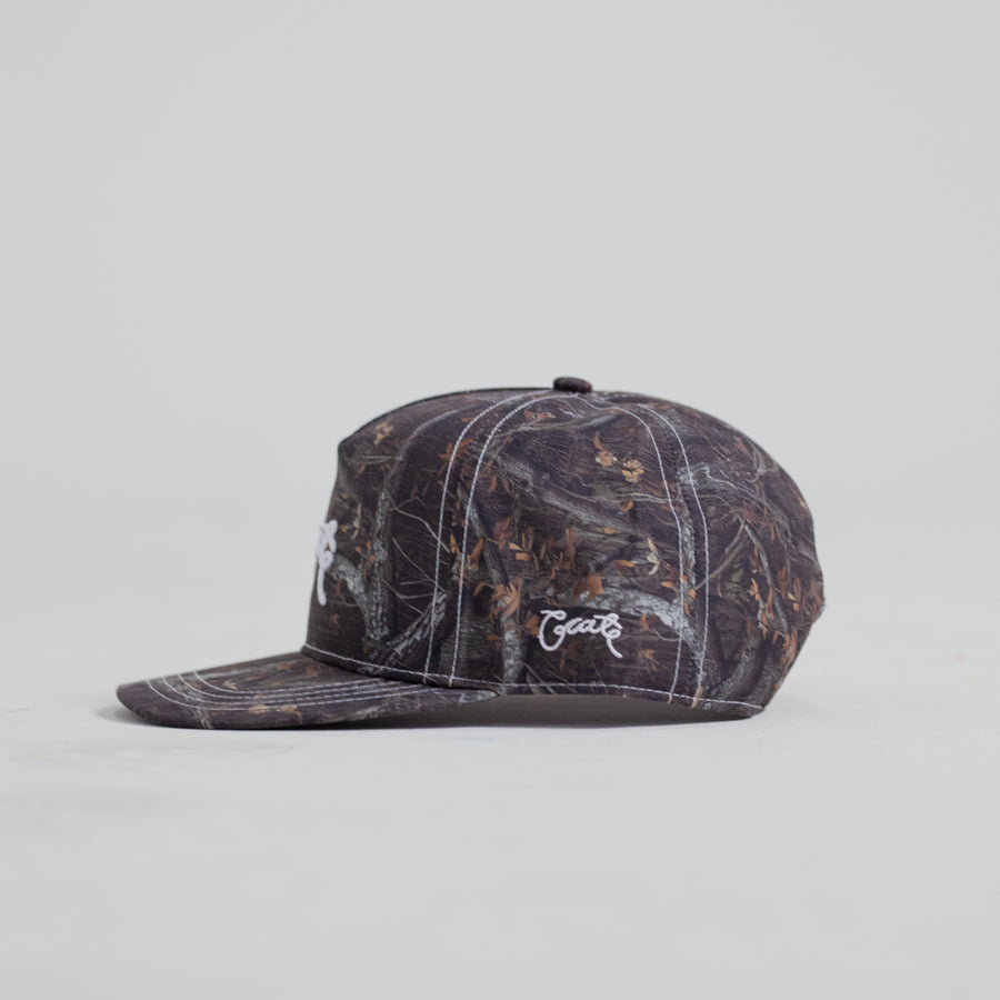Crate Scripted Tree Camo Snap Back