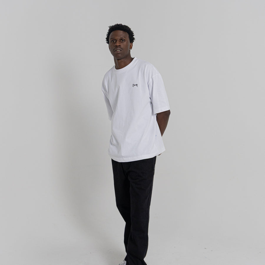 MENS BLACK LOOSE DENIM PANTS