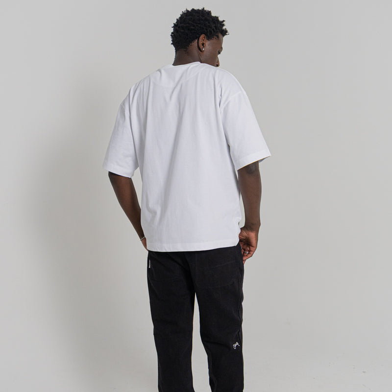 MENS BLACK LOOSE DENIM PANTS